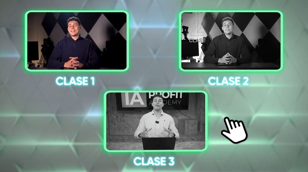 Clases gratuitas del curso IA profit Pro