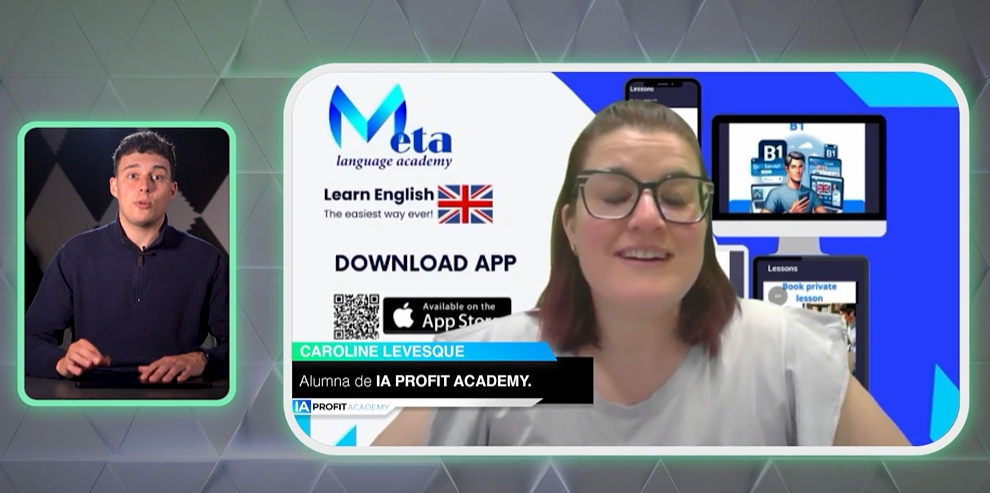 IA profit curso de ingles Caroline Bernat
